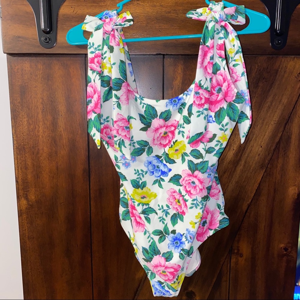 Aerie floral swimsuit